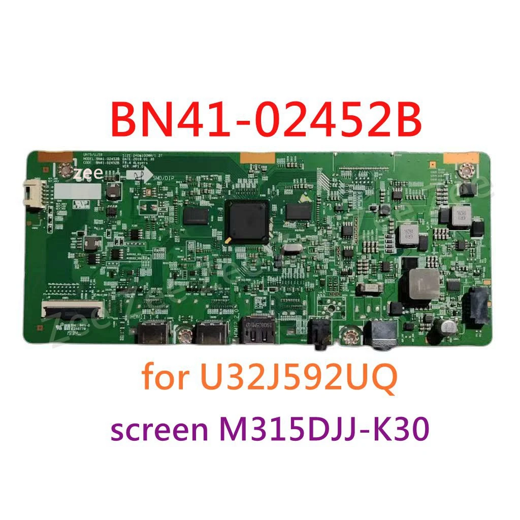 Good working for M315DJJ-K30 original main board BN41-02452B matching screen M315DJJ-K30 (100% test before shipment)
Good working for M315DJJ-K30 original main board BN41-02452B matching screen M315DJJ-K30 (100% test before shipment)