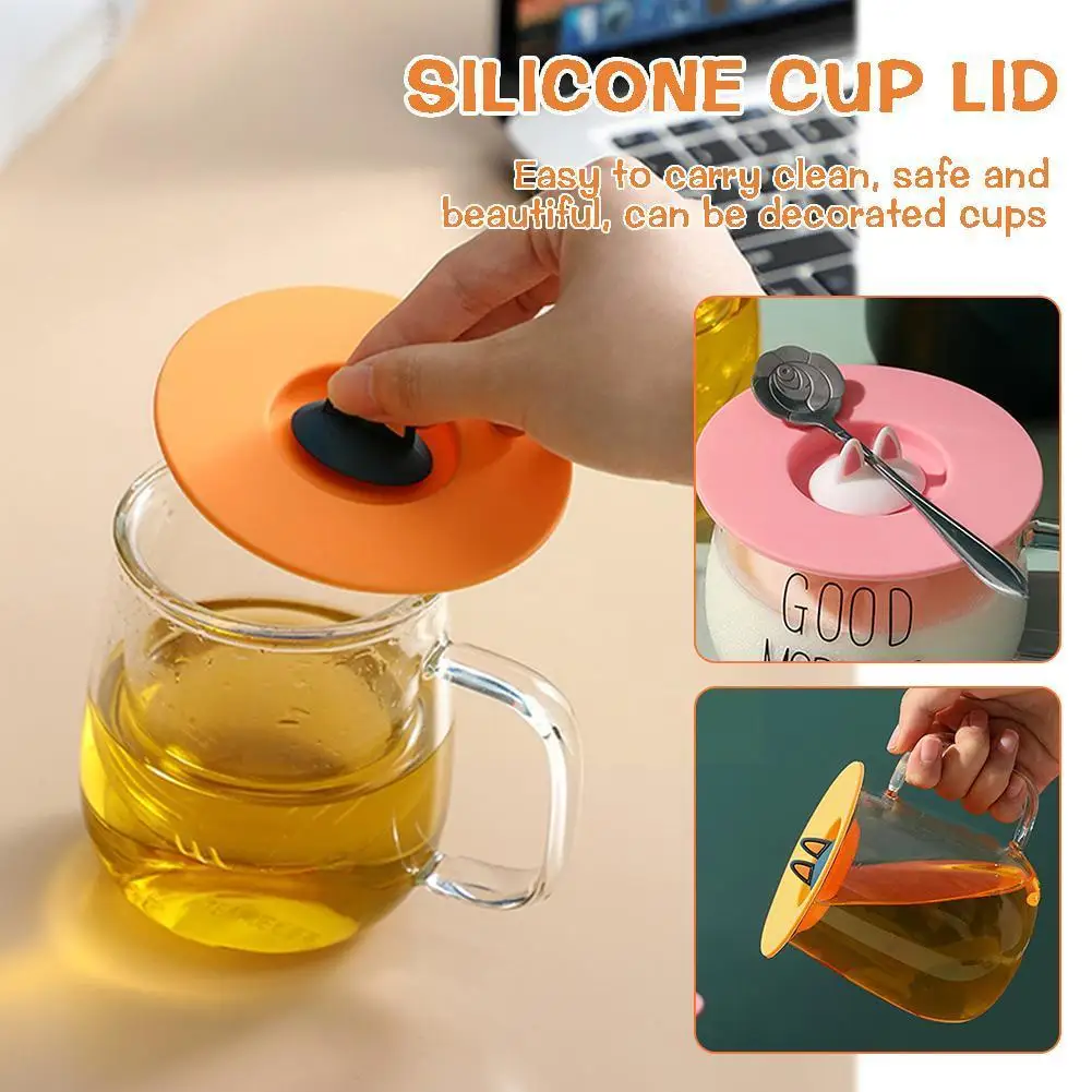 Universal Silicone Cup Cover Cute Reusable Cup Lid Seal Cup Suction Cup Coffee Cover Accessories Leakproof Tea Lids Dustpro R6s7
Universal Silicone Cup Cover Cute Reusable Cup Lid Seal Cup Suction Cup Coffee Cover Accessories Leakproof Tea Lids Dustpro R6s7