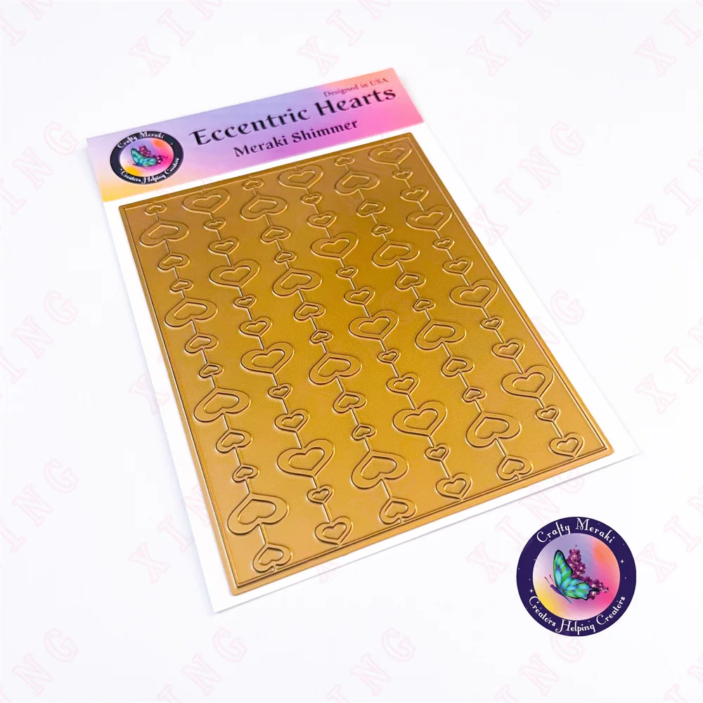 New Metal Cutting Dies Scrapbook Eccentric Hearts Hot Foil Decoration Embossing Template Diy Handmade Craft Blade Punch Stencils
New Metal Cutting Dies Scrapbook Eccentric Hearts Hot Foil Decoration Embossing Template Diy Handmade Craft Blade Punch Stencils