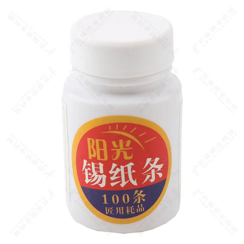 100 шт./партия, слесарные инструменты для изготовления фольги
100 шт./партия, слесарные инструменты для изготовления фольги