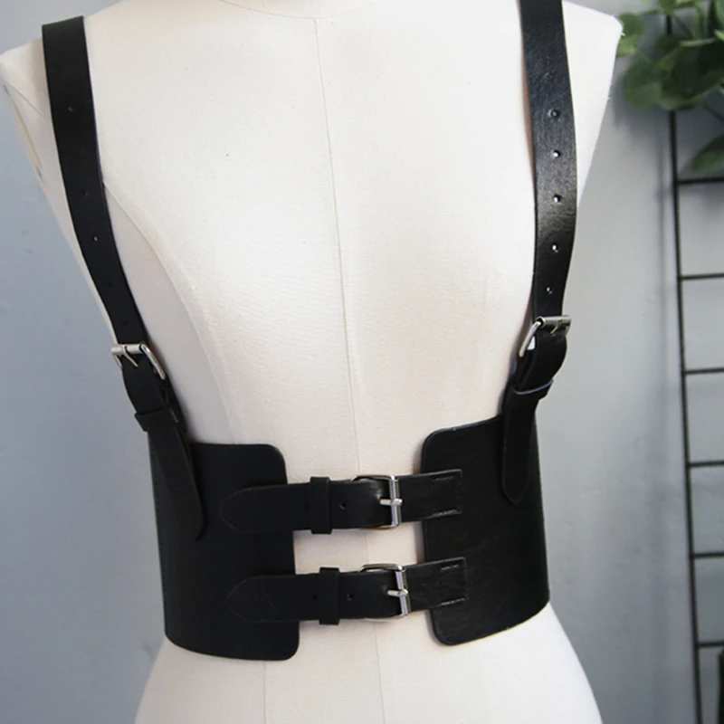 Women Sexy Garters Faux Leather Women Body Bondage Cage Corset Harness Waist Belt Straps Suspenders Goth Harajuku Belt
Women Sexy Garters Faux Leather Women Body Bondage Cage Corset Harness Waist Belt Straps Suspenders Goth Harajuku Belt