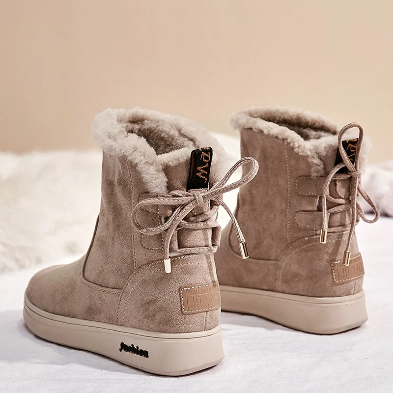 Winter Fur Snow Shoes Women Genuine Leather Ankle Boots for Women Cow Hide Leather 2022 New Femake Ankle Boots for Winter 
Winter Fur Snow Shoes Women Genuine Leather Ankle Boots for Women Cow Hide Leather 2022 New Femake Ankle Boots for Winter