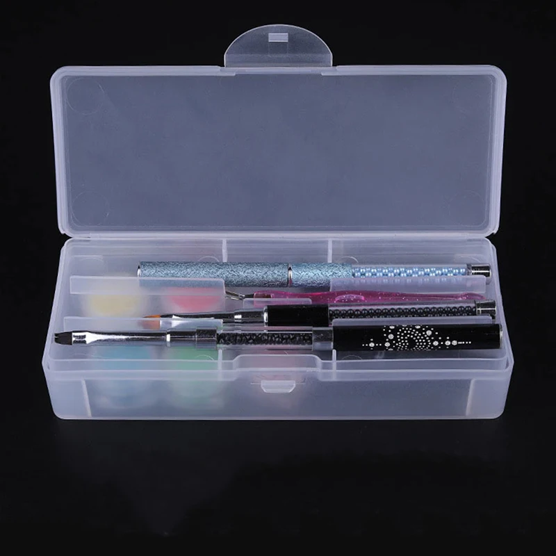 Rectangle Double Layer Nail Art Tool Organizer Storage Box for Tweezers Clippers Pens Polish Nail Brushes Plastic Container
Rectangle Double Layer Nail Art Tool Organizer Storage Box for Tweezers Clippers Pens Polish Nail Brushes Plastic Container