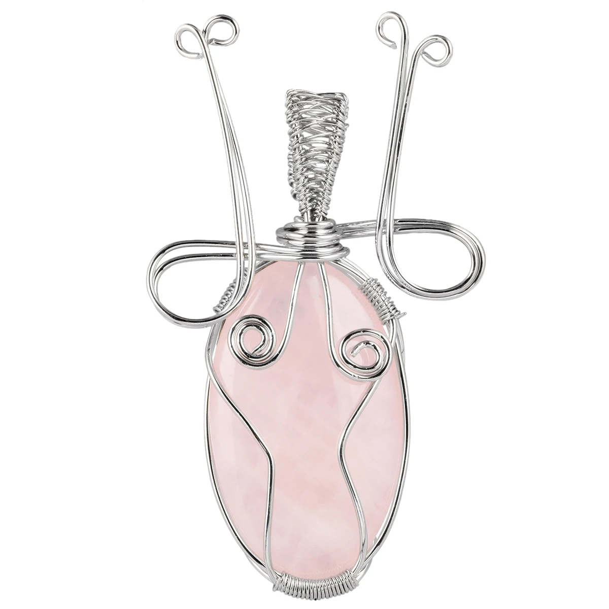 Wire Wrapped Oval Stone Pendant Reiki Symbol Healing Chakra Crystal Women Jewelry Charms For Jewelry Making
Wire Wrapped Oval Stone Pendant Reiki Symbol Healing Chakra Crystal Women Jewelry Charms For Jewelry Making