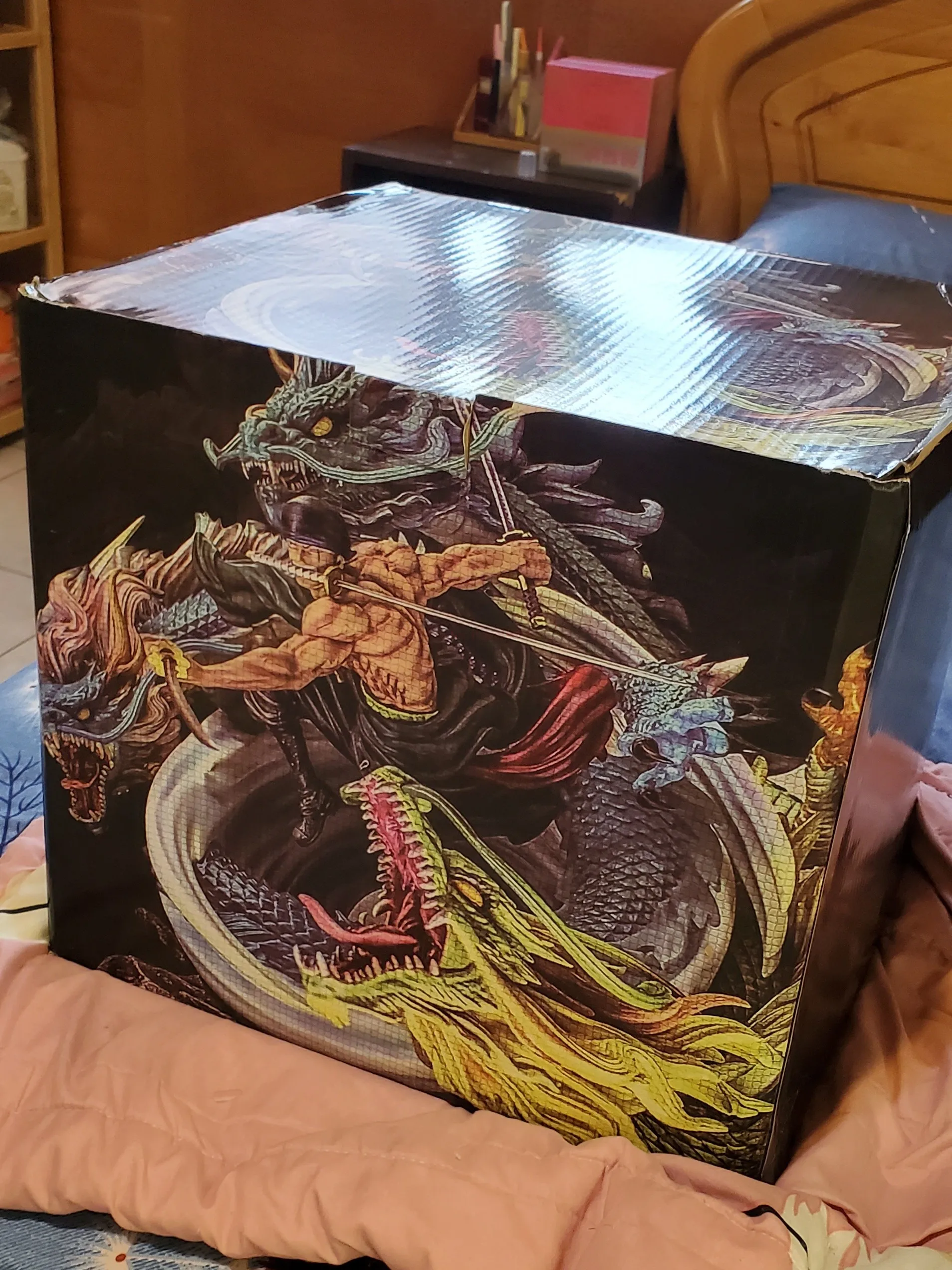 One Piece Figure 35cm Three Dragon Head Black Pearl Roronoa Zoro Anime Action Pvc Huge Statue Figures Model Collection Kid Gifts
One Piece Figure 35cm Three Dragon Head Black Pearl Roronoa Zoro Anime Action Pvc Huge Statue Figures Model Collection Kid Gifts