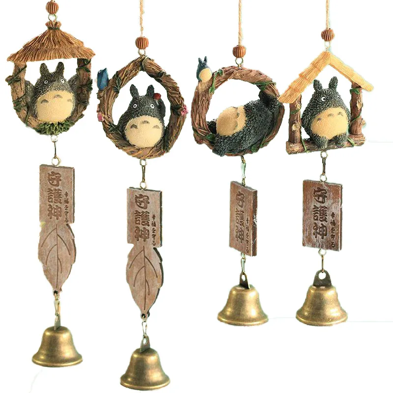 My Neighbor Totoro Action Figures Toy Wind Chime Pendant Spirited Away Miyazaki Hayao Totoro Bells Kids Xmas Gift Car ornaments
My Neighbor Totoro Action Figures Toy Wind Chime Pendant Spirited Away Miyazaki Hayao Totoro Bells Kids Xmas Gift Car ornaments