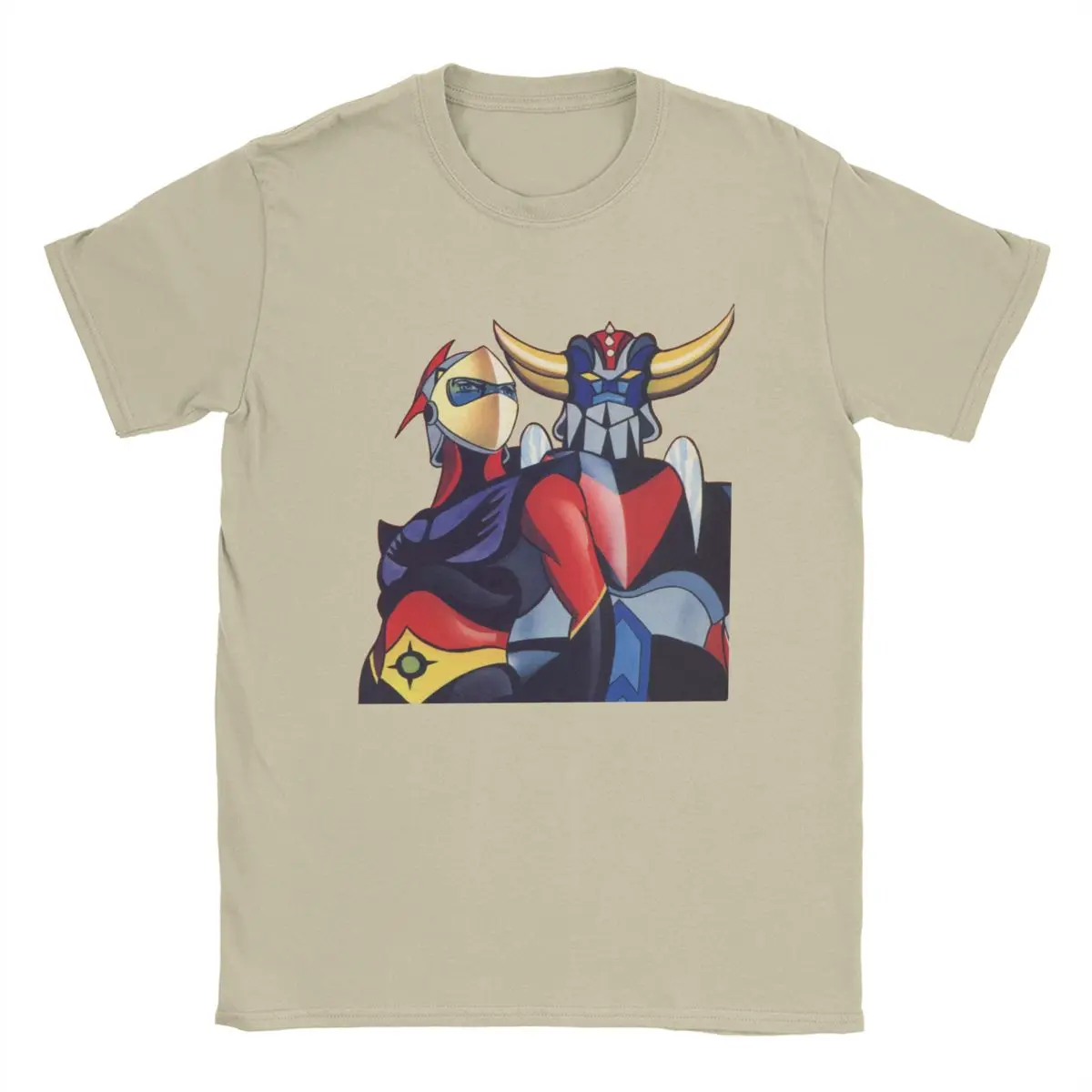 UFO Robot Grendizer Goldrake T-Shirts for Men Funny Pure Cotton Tee Shirt Round Collar Short Sleeve T Shirts Plus Size Clothing
UFO Robot Grendizer Goldrake T-Shirts for Men Funny Pure Cotton Tee Shirt Round Collar Short Sleeve T Shirts Plus Size Clothing