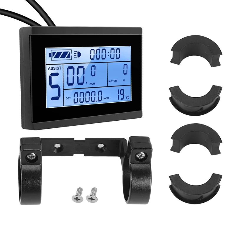 Electric Parts 24V 36V 48V Intelligent KT LCD3 Electric Bicycle Bike E Bike Controller LCD Panel Ebike LCD Display
Electric Parts 24V 36V 48V Intelligent KT LCD3 Electric Bicycle Bike E Bike Controller LCD Panel Ebike LCD Display