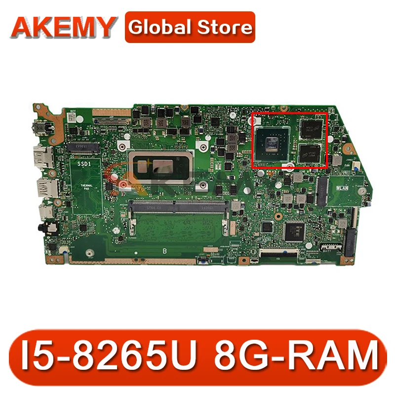 X532FL is suitable for ASUS VivoBook S15 S532F X532 X532F X532FL X532FA laptop motherboard with I5-8265U 8G-RAM
X532FL is suitable for ASUS VivoBook S15 S532F X532 X532F X532FL X532FA laptop motherboard with I5-8265U 8G-RAM