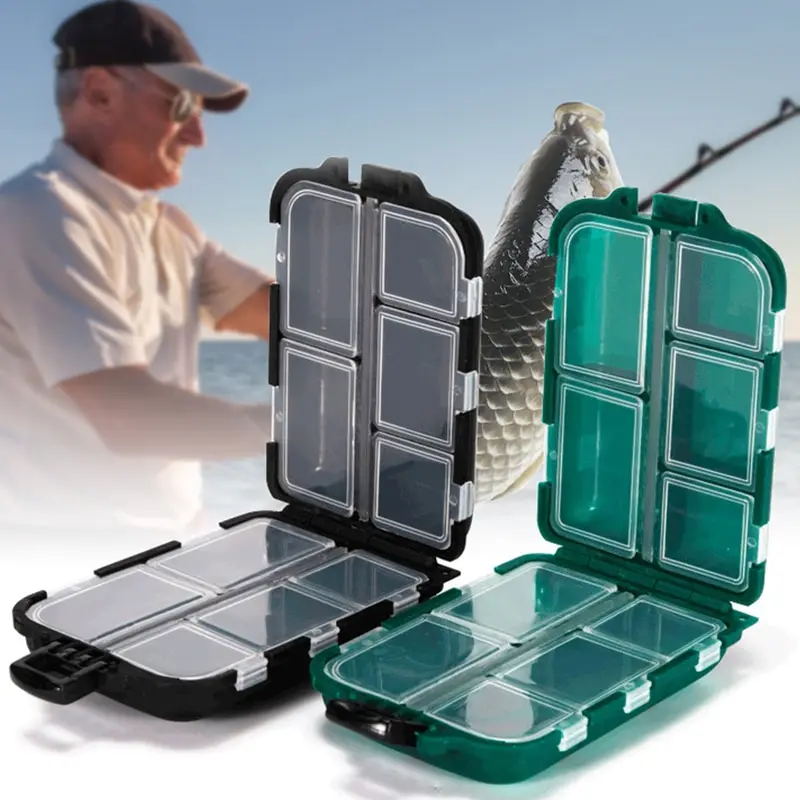 Fishing Tackle Box 10 Compartment Lure Hook Storage Case Double Sided Fishing Tool Organizer Multifunctional Bait Container
Fishing Tackle Box 10 Compartment Lure Hook Storage Case Double Sided Fishing Tool Organizer Multifunctional Bait Container