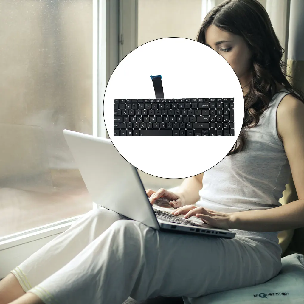 Laptop Keyboard Sensitive English Keyboards Parts Input Fittings Modified Component Keypad Replacement for A551 K551
Laptop Keyboard Sensitive English Keyboards Parts Input Fittings Modified Component Keypad Replacement for A551 K551