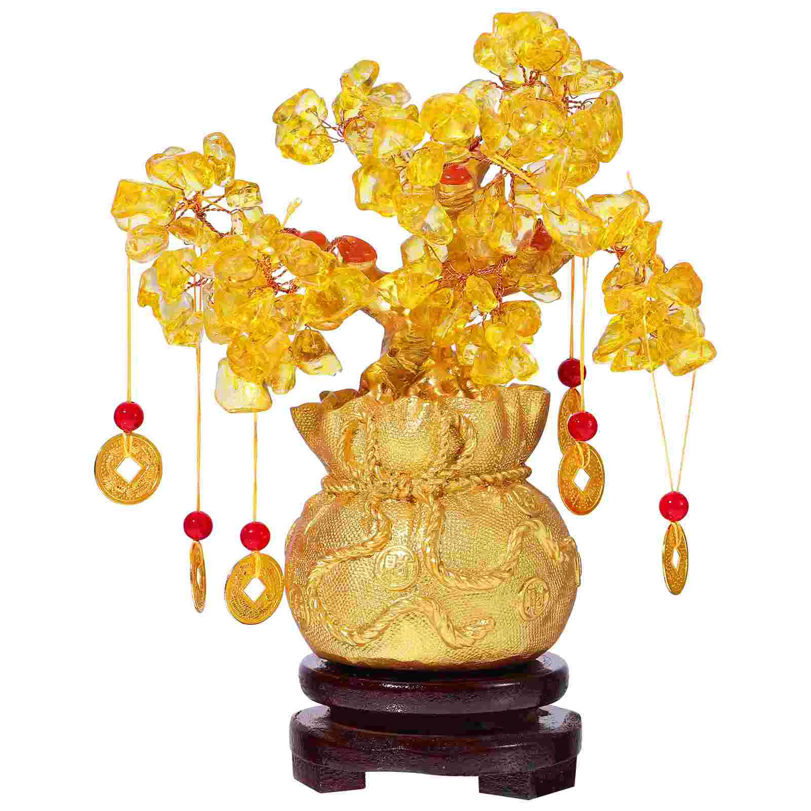 Tree Money Decor Crystal Desktop Ornament Decoration Adorn Luck Craft Tabletop Crafts Figurine Fortune Wealth Bonsai
Tree Money Decor Crystal Desktop Ornament Decoration Adorn Luck Craft Tabletop Crafts Figurine Fortune Wealth Bonsai