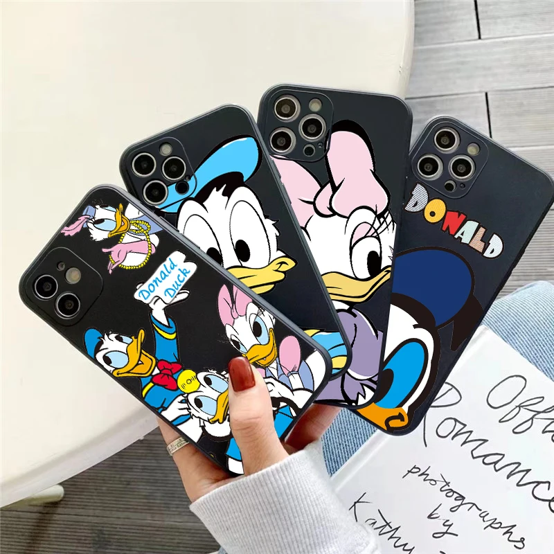 Disney Donald Duck Cartoon Phone Case For iPhone 11 13 12 Pro Max 12 13 Mini X XS XR MAX SE 6 7 8 Plus Soft Coque Black
Disney Donald Duck Cartoon Phone Case For iPhone 11 13 12 Pro Max 12 13 Mini X XS XR MAX SE 6 7 8 Plus Soft Coque Black