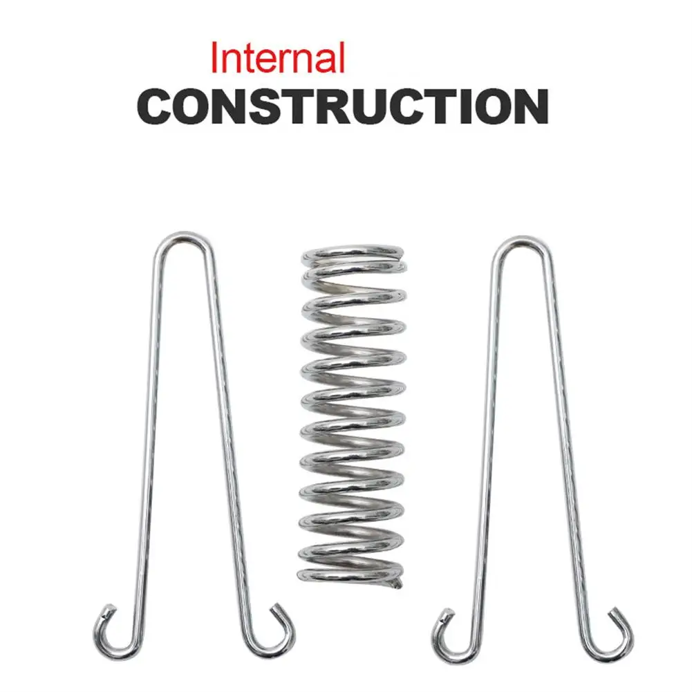 Outdoor Tent Spring Elastic Buckle Stainless Steel Camping Tent Canopy Windproof Rope Buckle Ground Nail Fixing Buckle
Outdoor Tent Spring Elastic Buckle Stainless Steel Camping Tent Canopy Windproof Rope Buckle Ground Nail Fixing Buckle