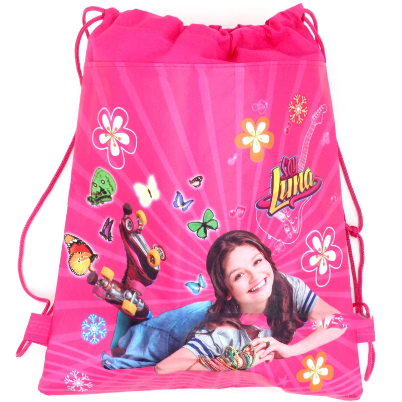 Happy Birthday Party Soy Luna Theme Backpack Mochila Boys Girls Favors Non-woven Fabrics Drawstring Bags 12pcs/Lot 
Happy Birthday Party Soy Luna Theme Backpack Mochila Boys Girls Favors Non-woven Fabrics Drawstring Bags 12pcs/Lot