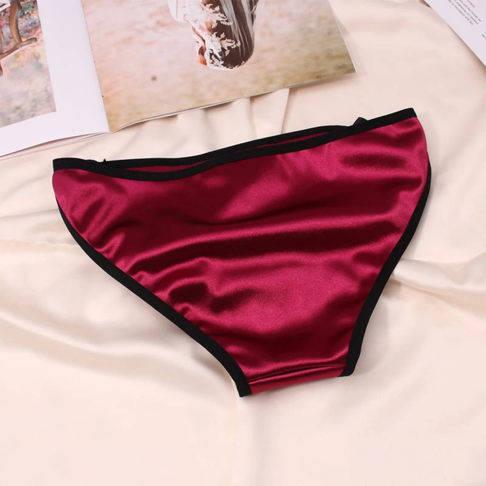 Sexy Women Soft Panties G-string Comfort Sleepwear Thong Lingerie Silky Satin Underwear Low Waist Bow Knickers Briefs
Sexy Women Soft Panties G-string Comfort Sleepwear Thong Lingerie Silky Satin Underwear Low Waist Bow Knickers Briefs