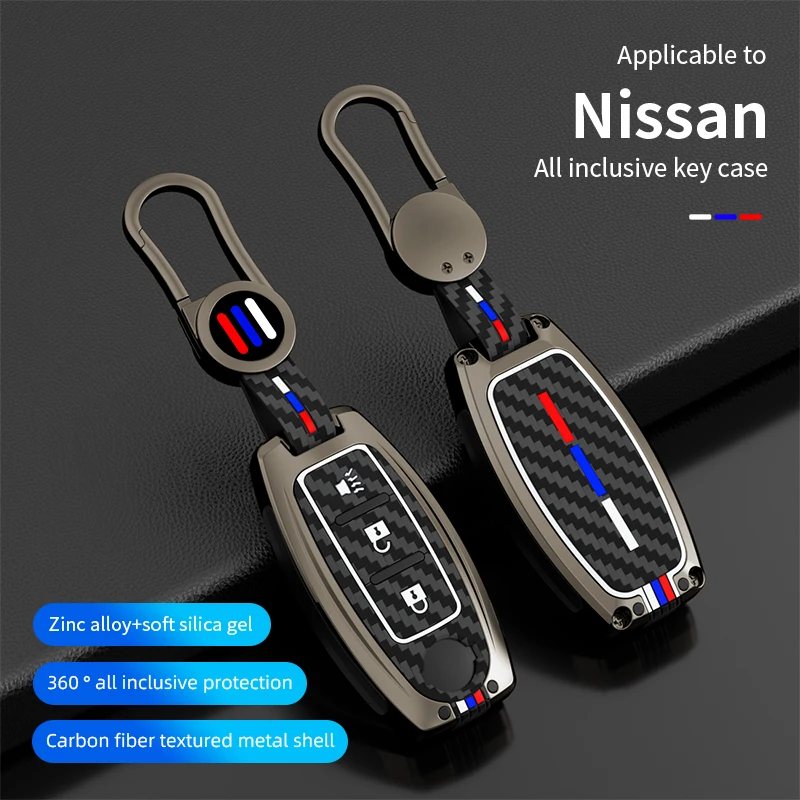 Zinc Alloy Car Key Case Cover Shell For Nissan Infiniti Accessories Qashqai J10J11 X-Trail t31 t32 kick Q30 Q50 Q60 Q70/Q70LQX50
Zinc Alloy Car Key Case Cover Shell For Nissan Infiniti Accessories Qashqai J10J11 X-Trail t31 t32 kick Q30 Q50 Q60 Q70/Q70LQX50