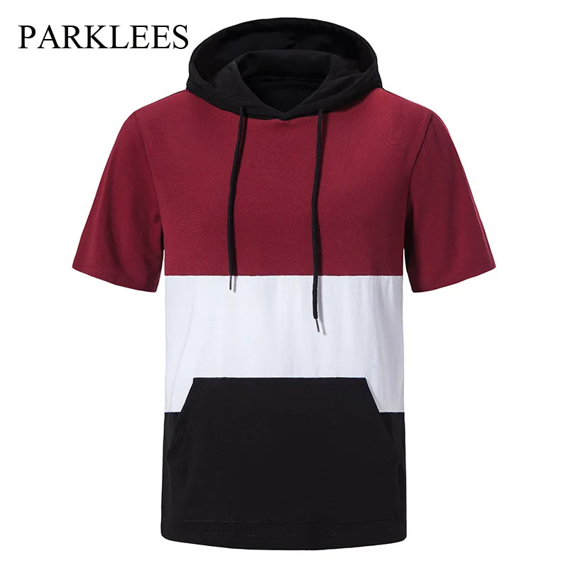Parklees Mens Color Block Pullover 2022 New Short Sleeves Drawstring Hoodie Sweatshirt With Pocket Casual Sports Patchwork Hoody
Parklees Mens Color Block Pullover 2022 New Short Sleeves Drawstring Hoodie Sweatshirt With Pocket Casual Sports Patchwork Hoody