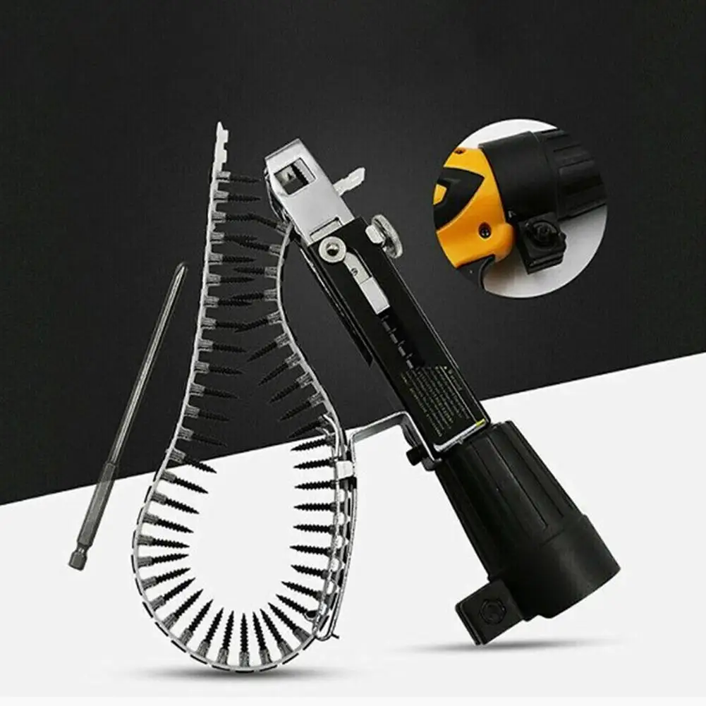 Automatic Chain Screw Nail Gun Adapter For Electric Drill Cordless Power Drill Woodworking Tools Accessories
Automatic Chain Screw Nail Gun Adapter For Electric Drill Cordless Power Drill Woodworking Tools Accessories