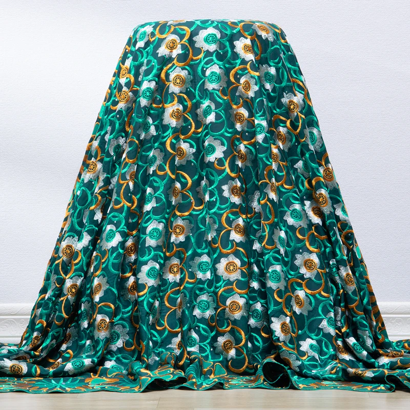 Африканская сухая хлопчатобумажная Кружевная Ткань 5 ярдов зеленая швейцарская вуаль кружевная ткань 2023 с камнями нигерийская вышитая тка...
Африканская сухая хлопчатобумажная Кружевная Ткань 5 ярдов зеленая швейцарская вуаль кружевная ткань 2023 с камнями нигерийская вышитая тка...