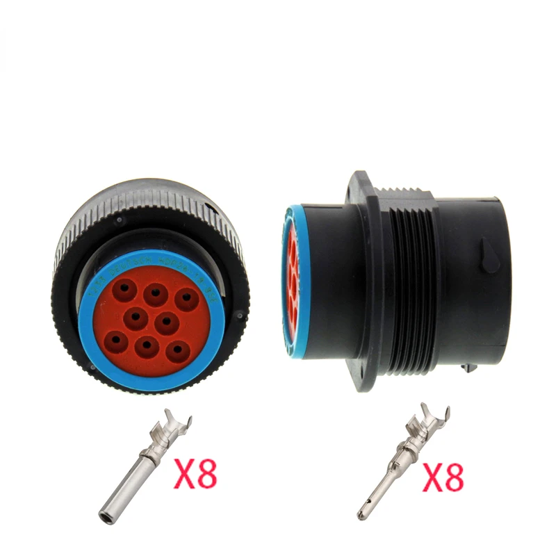 8 Hote DEUTSCH Original Authentic Connector For Aviation Car Wiring Plug Balck Male Or Female Socket HDP24-18-8PE HDP26-18-8SE
8 Hote DEUTSCH Original Authentic Connector For Aviation Car Wiring Plug Balck Male Or Female Socket HDP24-18-8PE HDP26-18-8SE