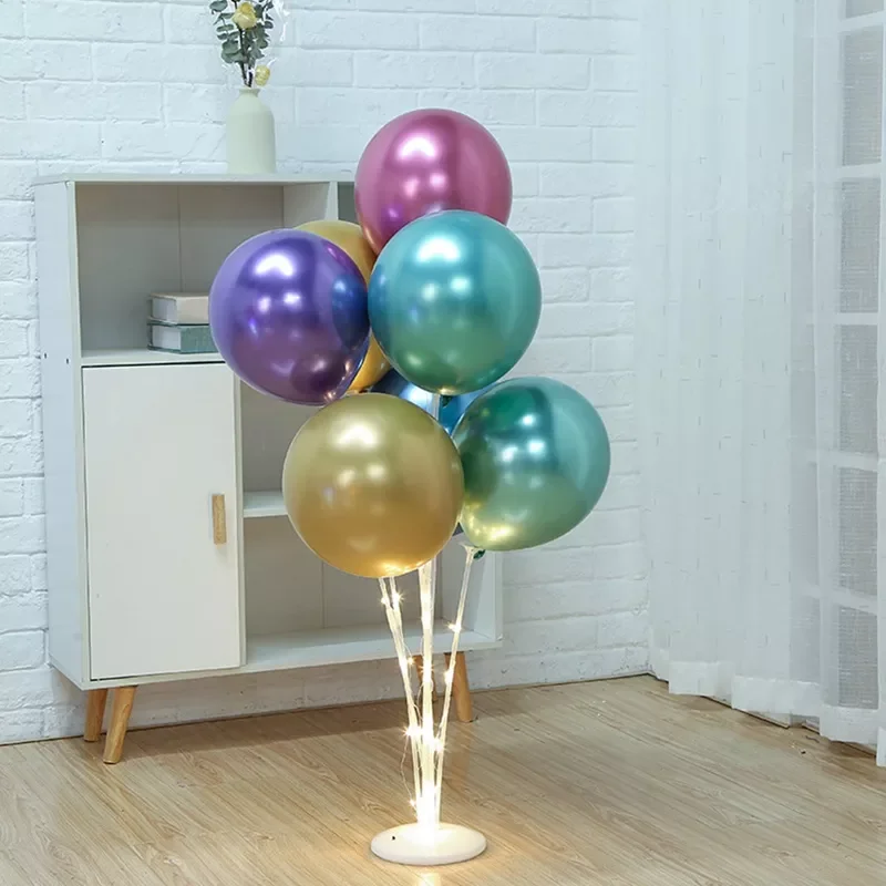 

LED Light Balloons Holder Stand Holder Column Confetti Baloon Baby Shower Birthday Party Decor Holder Ballon Accessories Arch