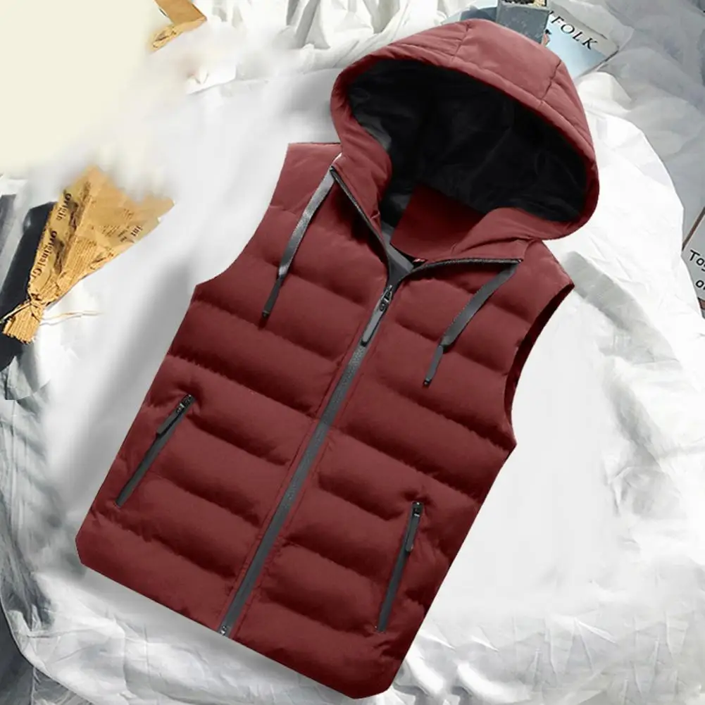 Stylish Men Vest Korean Style Solid Color Autumn Winter Windproof Cotton Padded Sleeveless Jacket Men Vest Jacket Coldproof
Stylish Men Vest Korean Style Solid Color Autumn Winter Windproof Cotton Padded Sleeveless Jacket Men Vest Jacket Coldproof