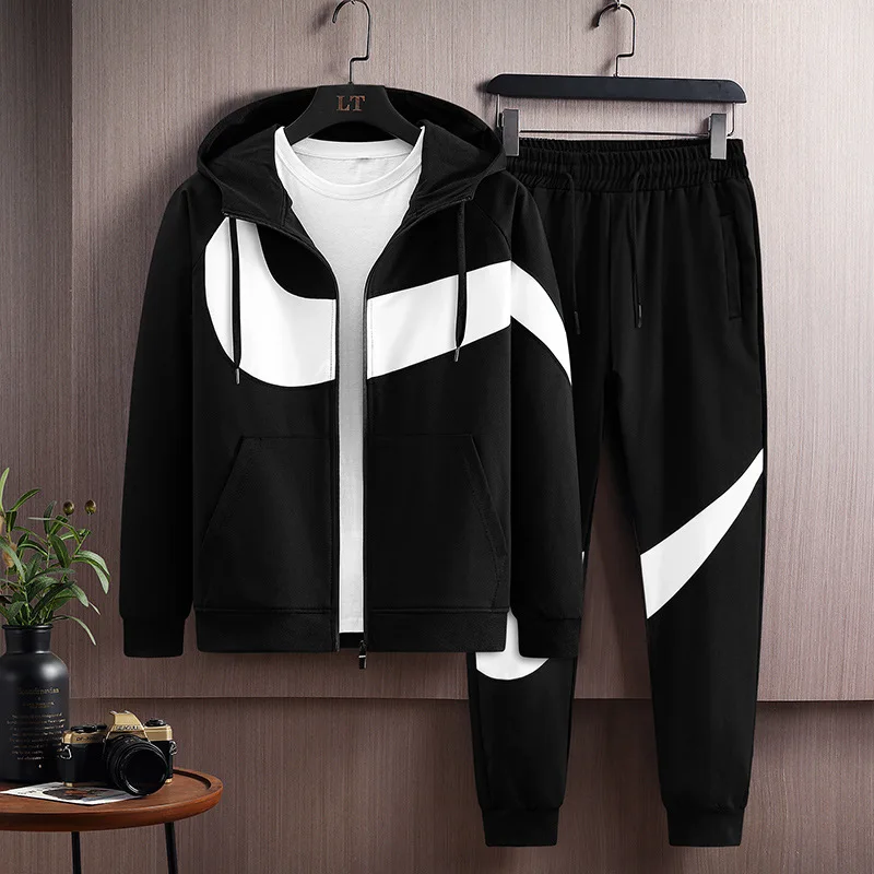 Fall/Winter 2022 Men's Sportswear Casual Suit Men's Hooded Cardigan Sportswear Running Wear Two Piece Set
Fall/Winter 2022 Men's Sportswear Casual Suit Men's Hooded Cardigan Sportswear Running Wear Two Piece Set
