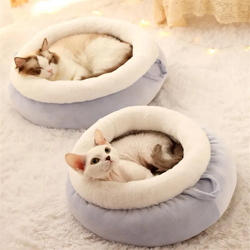 Round Cat Bed With Mat Pet House Cushion Puppy Soft Warm Cat Bed Deep Sleeping Cat Dog Basket Kitten Rest Dropshipping 20
Round Cat Bed With Mat Pet House Cushion Puppy Soft Warm Cat Bed Deep Sleeping Cat Dog Basket Kitten Rest Dropshipping 20