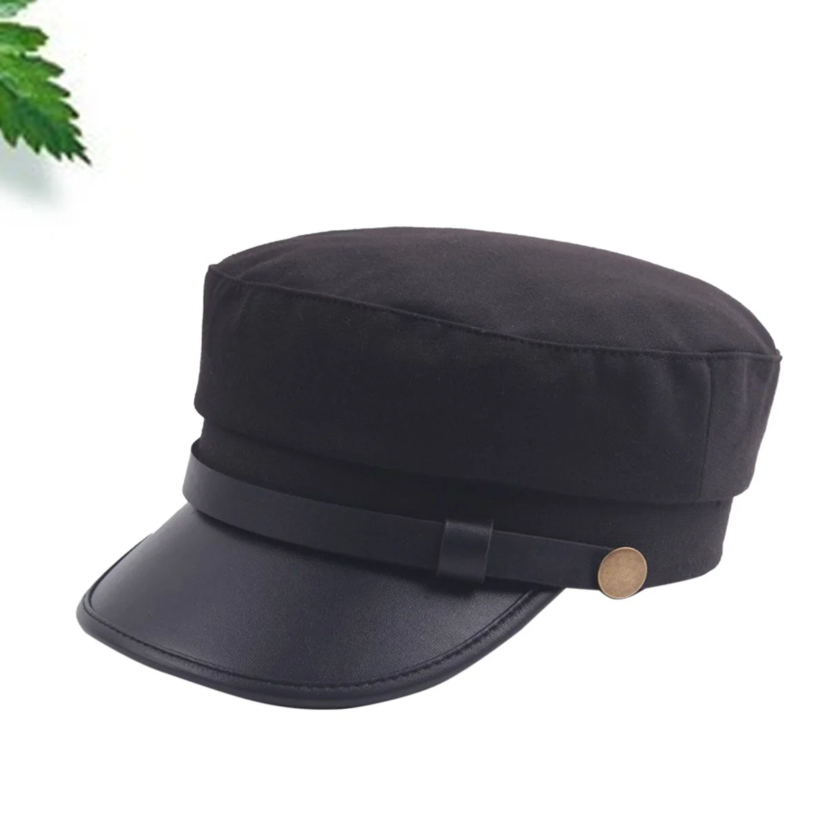 Vintage Beret Autumn Winter Stylish Flat-top Navy Hat Fashion Wild Casual Simple Youth Painter Hat (Black)
Vintage Beret Autumn Winter Stylish Flat-top Navy Hat Fashion Wild Casual Simple Youth Painter Hat (Black)
