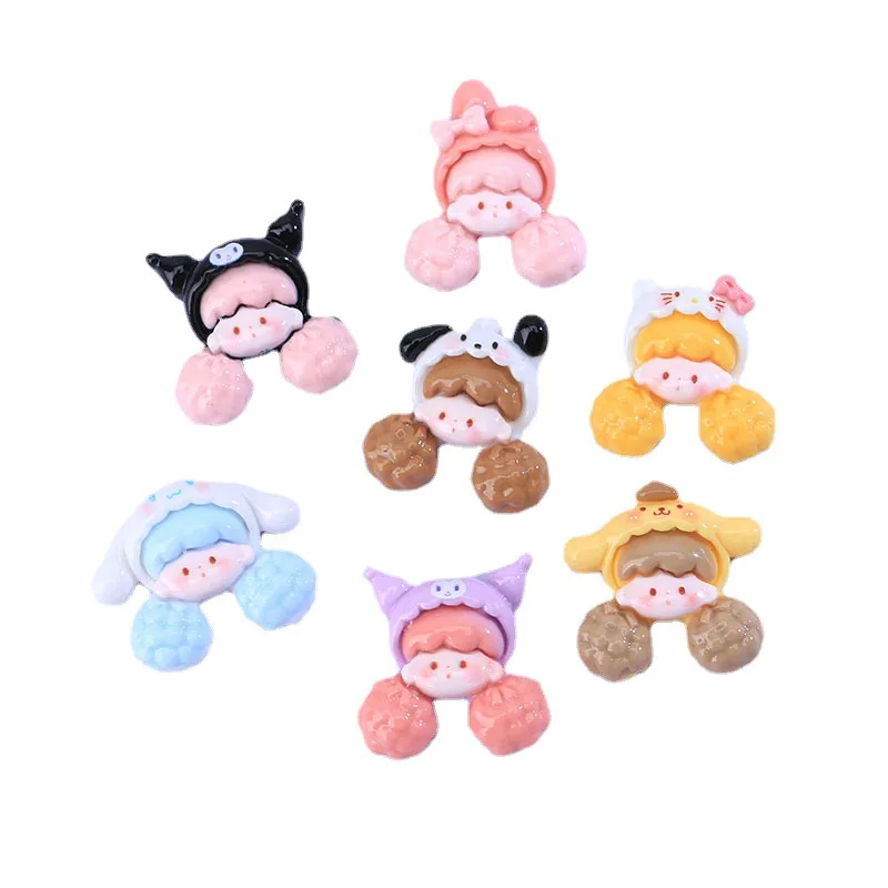 Kawaii Glossy Cartoon Sanrio Girls Series Handmade DIY Phone Case Resin Accessories Large Size Nail Art Decoration Charms
Kawaii Glossy Cartoon Sanrio Girls Series Handmade DIY Phone Case Resin Accessories Large Size Nail Art Decoration Charms