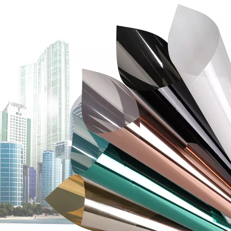 2/3/5m Window Film Reflective Heat Insulation Sun Protective for Home One Way Mirror Self Adhesive Window Tint Anti-UV Blockout
2/3/5m Window Film Reflective Heat Insulation Sun Protective for Home One Way Mirror Self Adhesive Window Tint Anti-UV Blockout
