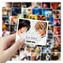 10/30/50PCS Japanese Anime Classic Death Note Cartoon Sticker For Luggage Laptop iPad Skateboard Notebook Sticker Wholesale