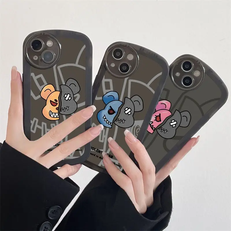 Personality Matte Cartoon Bear Phone Case for iphone 13 12 11 Pro Max X XR XS XSMAX 7 8 plus All-inclusive Soft Frosted Cover
Personality Matte Cartoon Bear Phone Case for iphone 13 12 11 Pro Max X XR XS XSMAX 7 8 plus All-inclusive Soft Frosted Cover