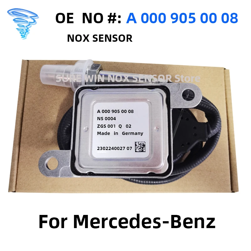 

A0009050008 Оригинальный Датчик NOx, новый датчик кислорода азота для Mercedes-Benz C253 W222 V222 X222 R172 W447 класс V GLC SLC 2014-