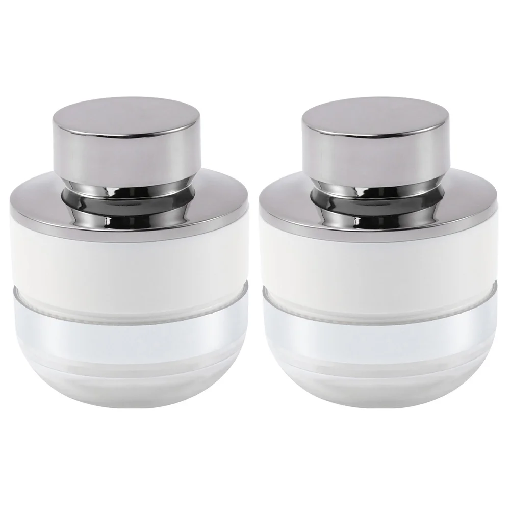 2 Pcs Makeup Container Powder Box Pearl Storage Case Loose Holder Cake Puff White Plastic Organizer Travel
2 Pcs Makeup Container Powder Box Pearl Storage Case Loose Holder Cake Puff White Plastic Organizer Travel