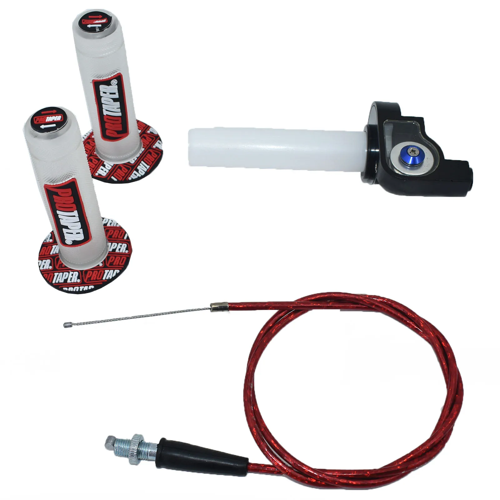 Мотоциклетные ручки с 1/4 быстрой поворотной заслонкой 1200 мм, трос дроссельной заслонки для профессионального конусного руля, запчасти для к... 
Мотоциклетные ручки с 1/4 быстрой поворотной заслонкой 1200 мм, трос дроссельной заслонки для профессионального конусного руля, запчасти для к...