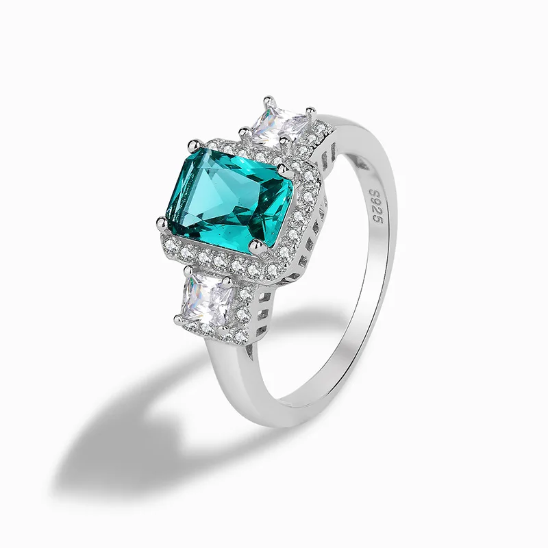 Amazon Hot Sale S925 Sterling Silver Platinum Paraiba Glass Stone Square Jewelry Versatile Exquisite Women's Ring
Amazon Hot Sale S925 Sterling Silver Platinum Paraiba Glass Stone Square Jewelry Versatile Exquisite Women's Ring