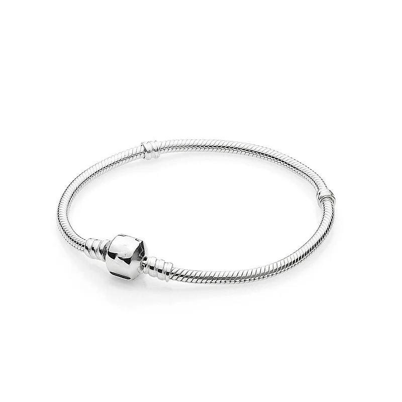 925 Sterling Silver Original Charm Chain Bracelet Women Girls DIY Beads Charms Bracelet Bangle Fashion Jewelry Accessories Gifts 
925 Sterling Silver Original Charm Chain Bracelet Women Girls DIY Beads Charms Bracelet Bangle Fashion Jewelry Accessories Gifts