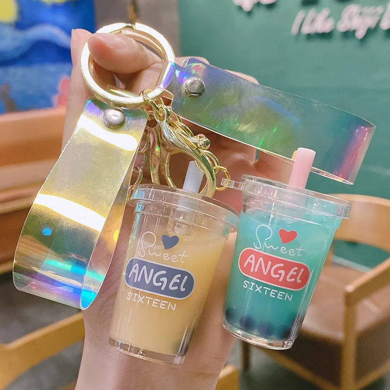 WANGAIYAO new fashion creative pearl milk tea car pendant mini men and women bag decoration net red keychain small gift
WANGAIYAO new fashion creative pearl milk tea car pendant mini men and women bag decoration net red keychain small gift