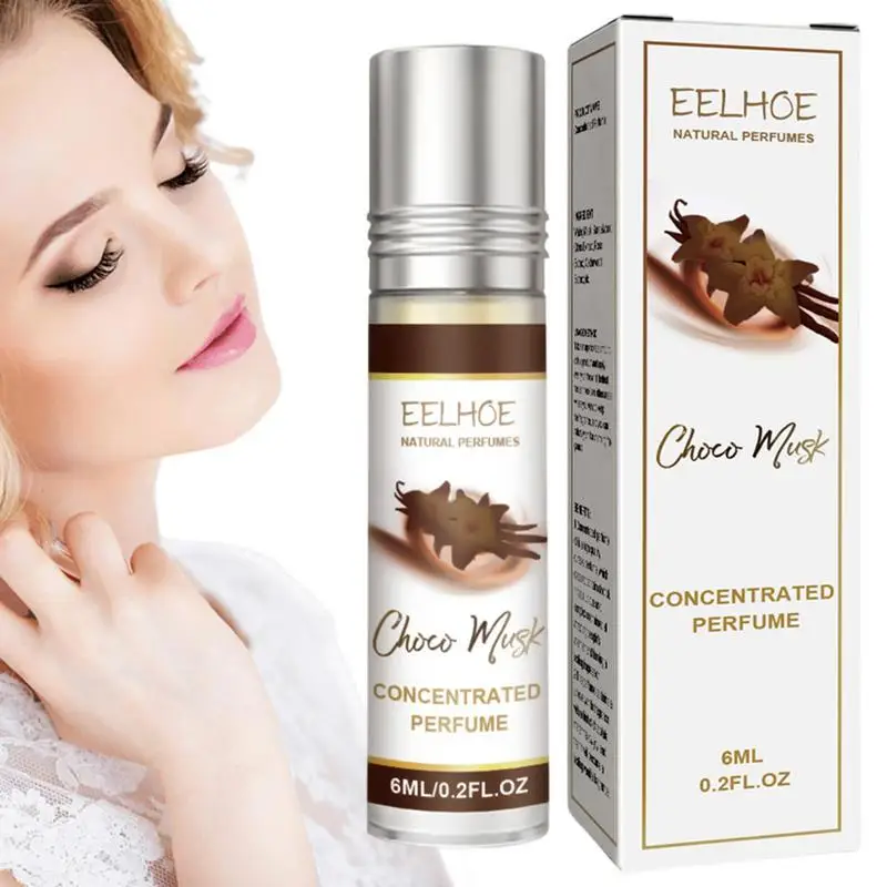 

Choco Musk Concentrated Perfume Oil 6ml Long Lasting Seduction Light Fragrance Elegant Attract Fragrance Women Gift For Lovers