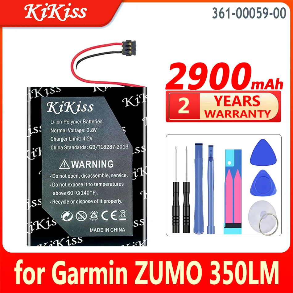 Литий-ионный аккумулятор KiKiss 361-00059-00 36100059-00 2900 мАч для Garmin ZUMO 350LM 390LM 340LM, батарея для GPS-навигатора
Литий-ионный аккумулятор KiKiss 361-00059-00 36100059-00 2900 мАч для Garmin ZUMO 350LM 390LM 340LM, батарея для GPS-навигатора
