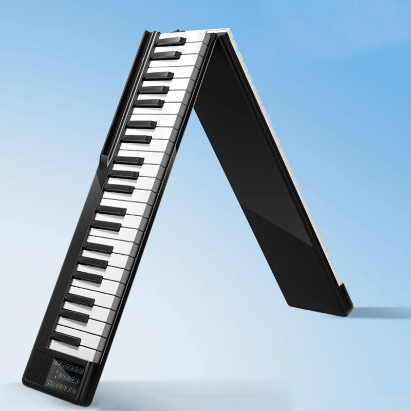 

Профессиональное электронное пианино, 88 клавиш, клавиатура, портативное пианино для обучения, складной устойчивый музыкальный инструмент ...