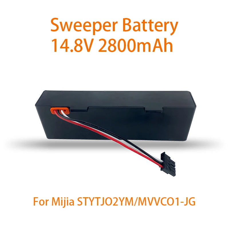 Новый литий-ионный аккумулятор 14,8 в, 2800 мАч, для робота-пылесоса Mijia STYTJO2YM/MVVCO1-JG, сменная батарея 
Новый литий-ионный аккумулятор 14,8 в, 2800 мАч, для робота-пылесоса Mijia STYTJO2YM/MVVCO1-JG, сменная батарея