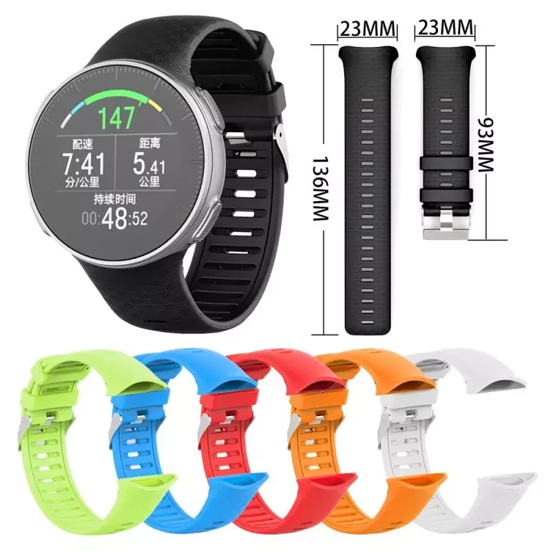 For Polar Vantage V Silicone Smart Watch Strap Wristband Bracelet Band Replacement Repair Spare Parts Wristwatch Accessories New
For Polar Vantage V Silicone Smart Watch Strap Wristband Bracelet Band Replacement Repair Spare Parts Wristwatch Accessories New
