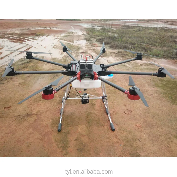 China manufacturer 8 axis 10kg crop spraying uav drone
China manufacturer 8 axis 10kg crop spraying uav drone