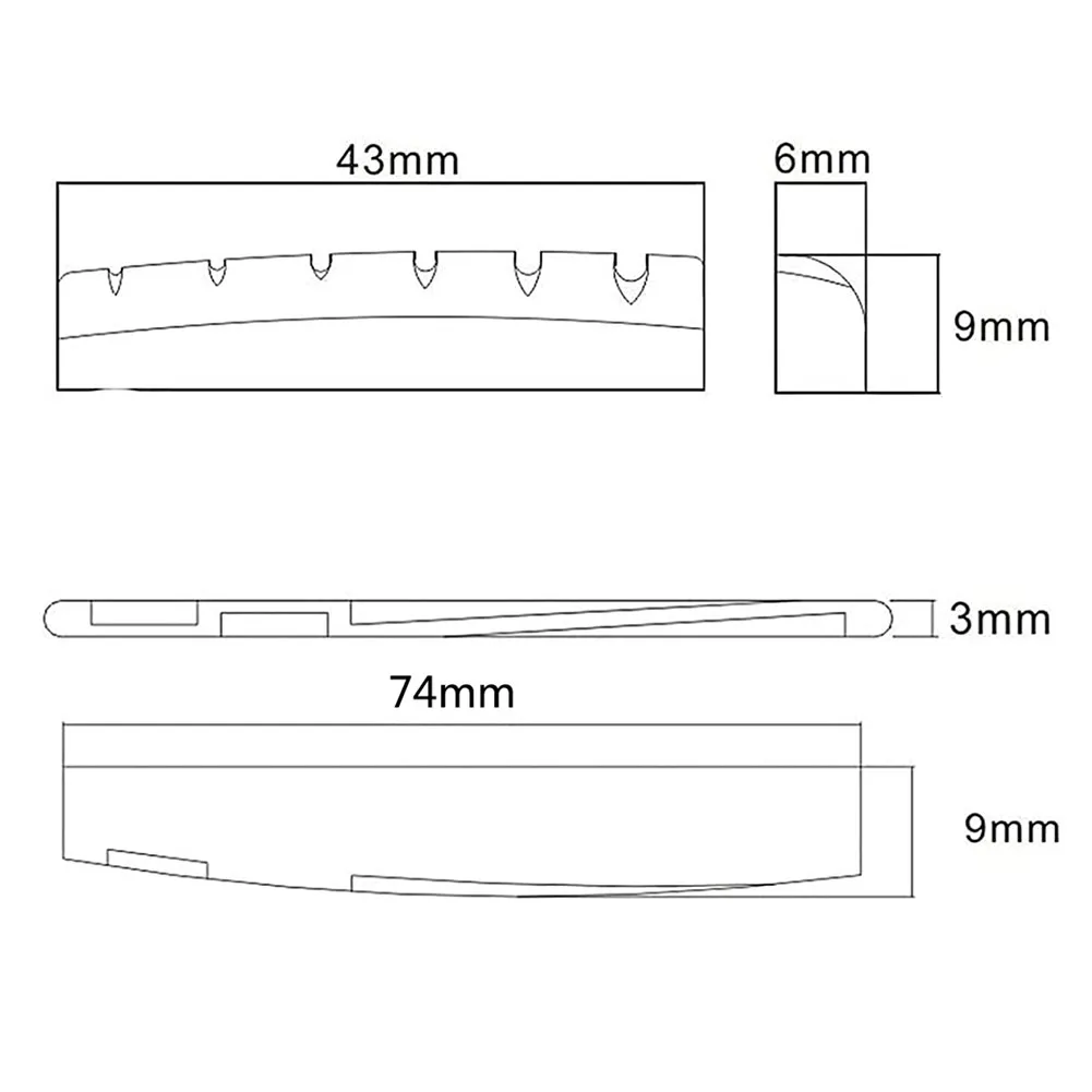 4pcs Guitar Nut Saddle Guitar Nut Saddle Electric Guitar Luthier Guitar Nut Saddle ST TL Slotted Bone Tool Parts
4pcs Guitar Nut Saddle Guitar Nut Saddle Electric Guitar Luthier Guitar Nut Saddle ST TL Slotted Bone Tool Parts