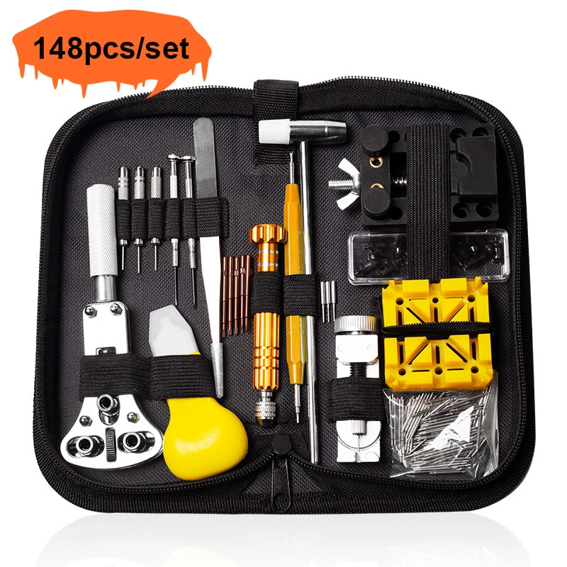 Watch Repair Tool Set Watch Repair and Disassembly 148-piece Set Watch Disassembler Household Watch Repair Combination Tool Kit
Watch Repair Tool Set Watch Repair and Disassembly 148-piece Set Watch Disassembler Household Watch Repair Combination Tool Kit