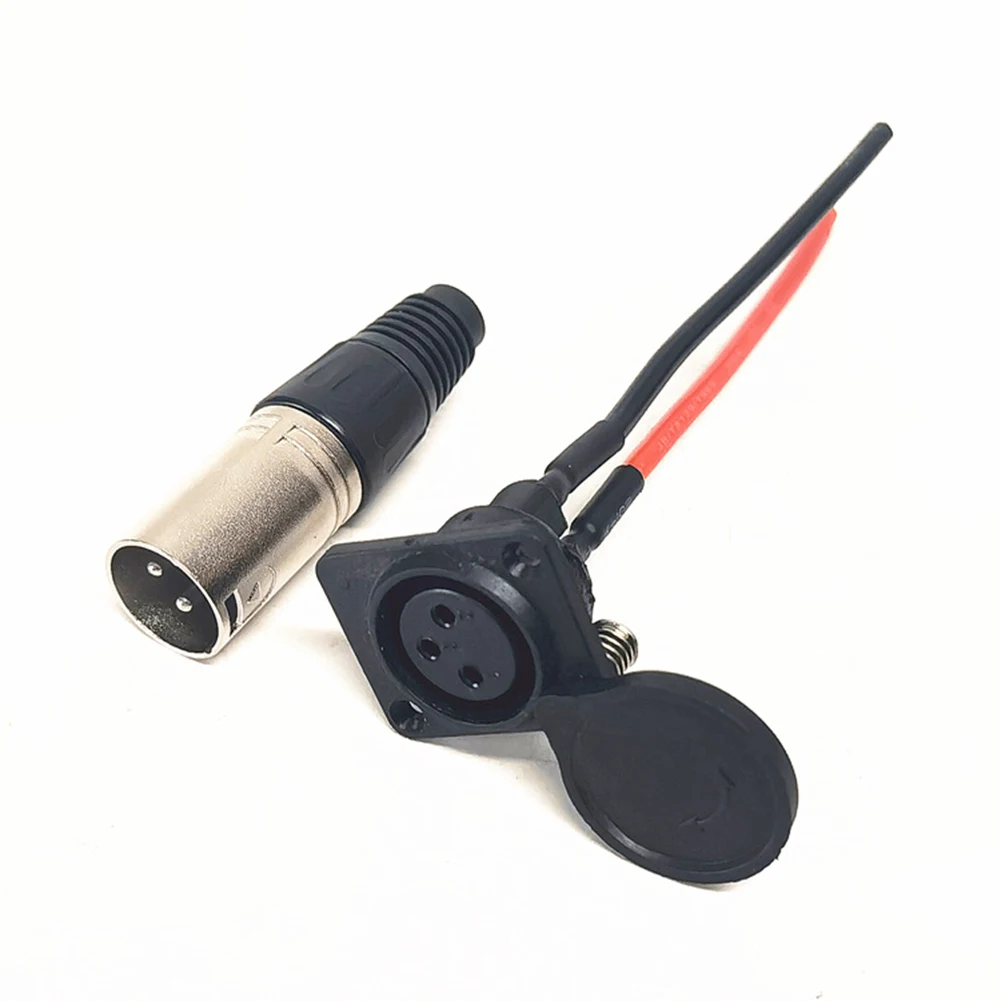 Battery Charger Port 3Pin Inline Connector Jack Socket Head Round Three-hole Charging Port For Scooter Electric Wheelchair
Battery Charger Port 3Pin Inline Connector Jack Socket Head Round Three-hole Charging Port For Scooter Electric Wheelchair