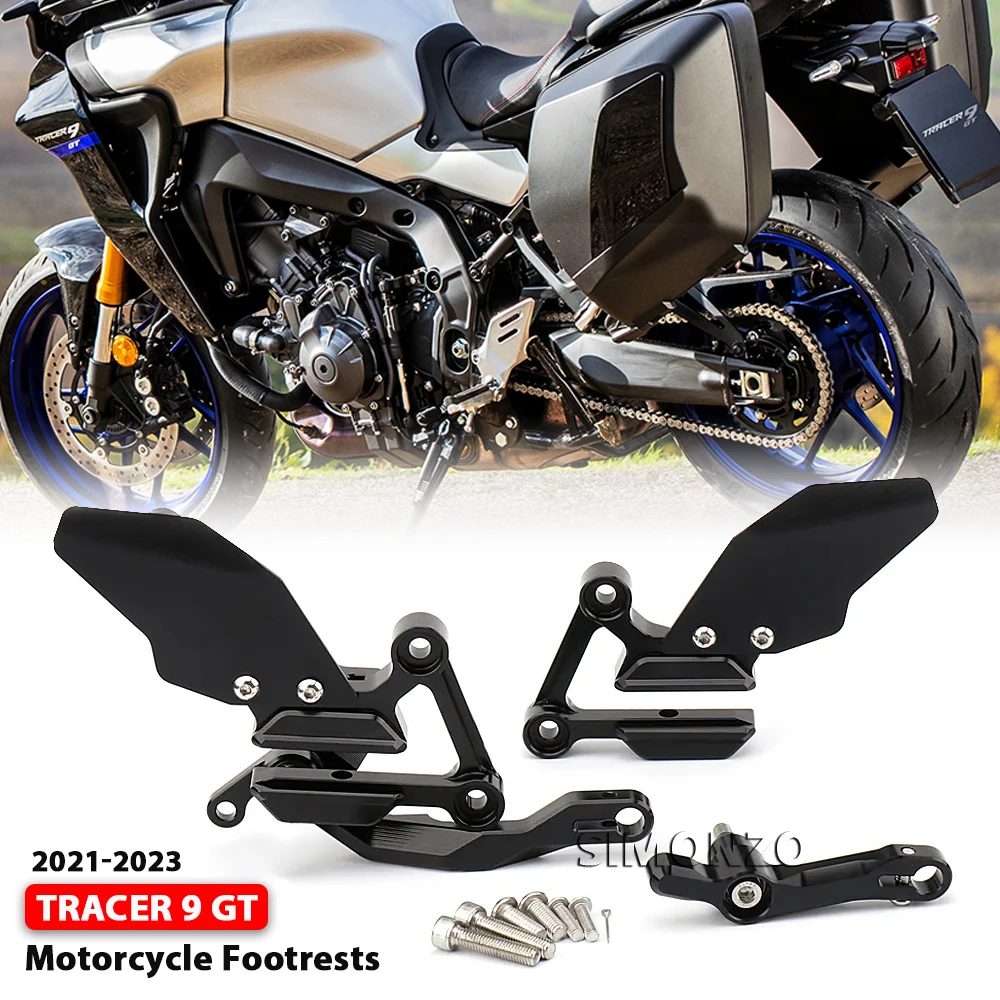 For YAMAHA TRACER 9 Motorcycle Accessories Footrest Mounting Kit Foot Pegs Rear Foot Pedals Fits Tracer 9 GT Footpegs 2021-2023 
For YAMAHA TRACER 9 Motorcycle Accessories Footrest Mounting Kit Foot Pegs Rear Foot Pedals Fits Tracer 9 GT Footpegs 2021-2023